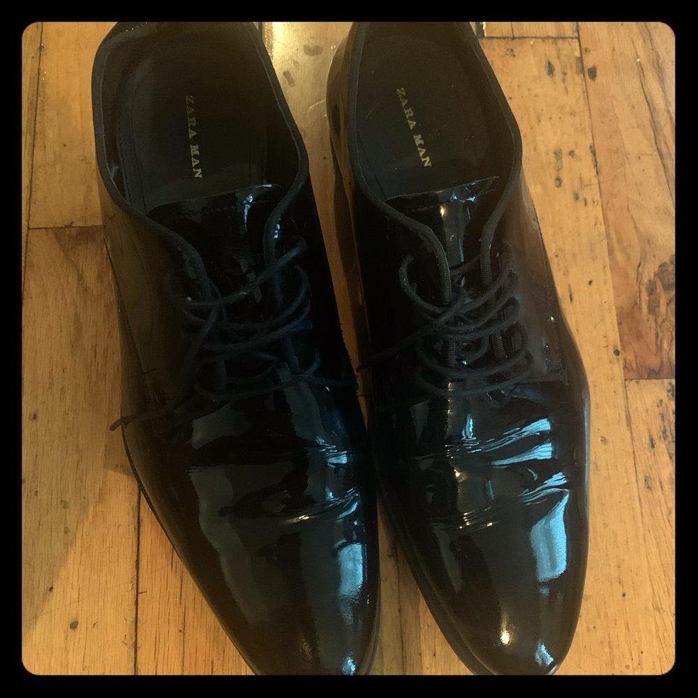 Black Patent Leather Shoes